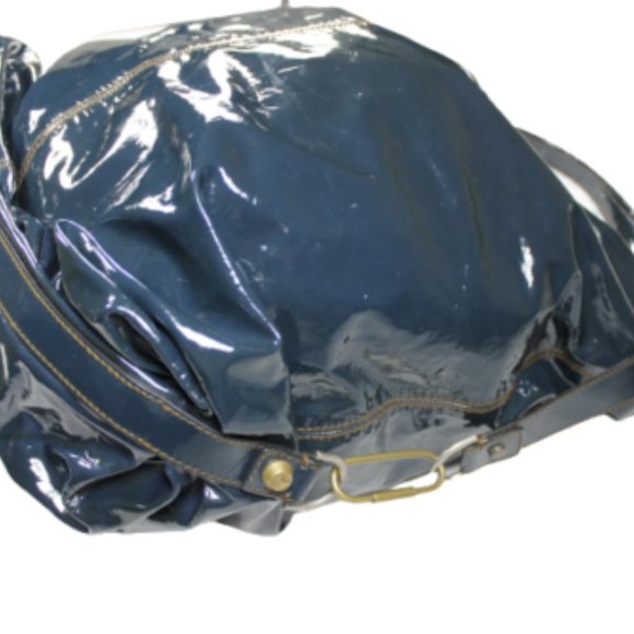 Lanvin Paris Padova Sac Oversized Handbag Leather bag Tote Hobo Subtle Patent - Picture 5 of 12